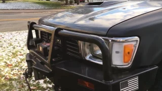 1989 Toyota Hilux pick up truck walk around video 01