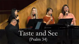 Taste and See (Psalm 34) Phil Webb and Grace Community Church Congregation