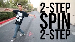 How to Breakdance | 2-Step Spin 2-Step | Top Rock Basics