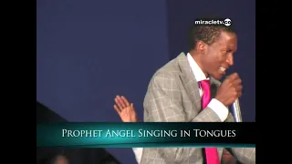Prophet Uebert Angel Singing In Tongues