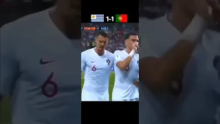 Uruguay VS Portugal, 1/8 finals of the 2018 World Cup.