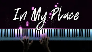 Coldplay - In My Place (Piano Tutorial) - Cover