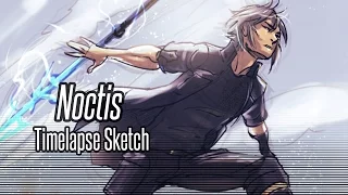 Noctis Timelapse Sketch