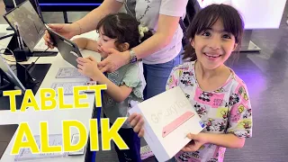 Tablet Alıyoruz. Defne Yeni Tablet Aldı. Funny Videos