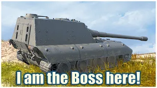 Jagdpanzer E 100: I am the Boss here! WoT Blitz