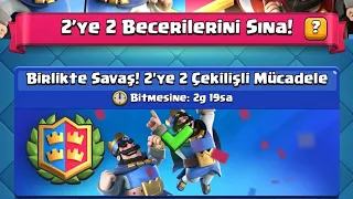 Birlikte Savaş! 2'ye 2 Çekilişli Mücadele! | Clash Royale |