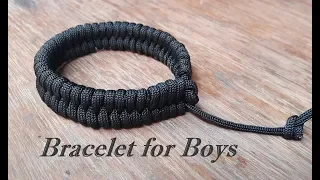 How to make bracelet for boys at home//DIY bracelet for men//Creation&you