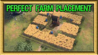 Age of Empires 4: How to Place Farms Efficiently
