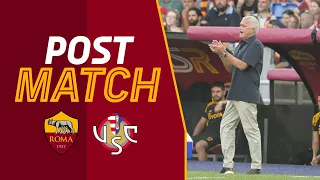 "Abbiamo vinto una partita tosta" | JOSÉ MOURINHO AL TERMINE DI ROMA-CREMONESE