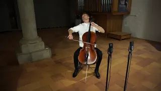 Bach cello suite 3 - Bourree I&II