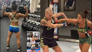 Tecia Torres PRACTICE For UFC 265 (Highlights)