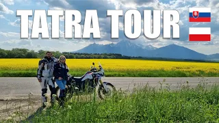 Touring the Tatra Mountains - 2up on an Africa Twin