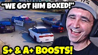 Summit1g OUTPLAYS & TROLLS COPS IN S+ & A+ BOOSTS! | GTA 5 NoPixel RP