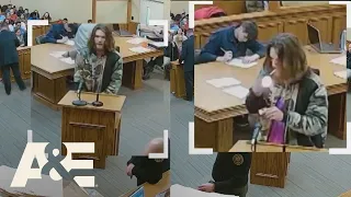 Man Lights Up In Court IN FRONT OF JUDGE | Court Cam | A&E #shorts