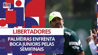 Palmeiras enfrenta Boca Juniors pelas semifinais da Libertadores