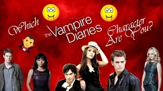 TVD Quiz || Which "THE VAMPIRE DIARIES" character are you? - Personality Test