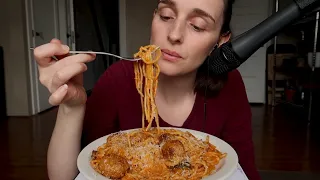Eating Spaghetti & Meatballs With a Friend (That is You! ^_^) ~ ASMR Whispering