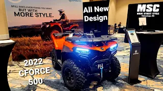 2022 CFMOTO CFORCE 500 & 400 All New Redesign From The Ground Up
