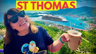 ST. THOMAS Food Tour & Chops Grille [Symphony of the Seas Vlog 4]