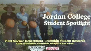 Fresno State Jordan College Student Spotlight: Katrina Steinhauer (11/29/16)