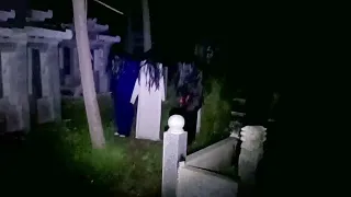 Supernatural Adventure in the Cemetery at Night 20240429