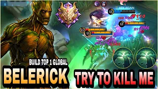 100% Unkillable!! Belerick Insane Damage - Build Top 1 Global Belerick ~ MLBB