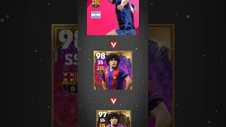 Diego Maradona's Best Cards From pes to eFootball 💥 #efootball #shorts #viral