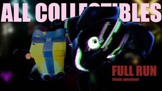 FNAF Ruin DLC - All Collectibles - Full Run (kinda speedrun) - No Commentary