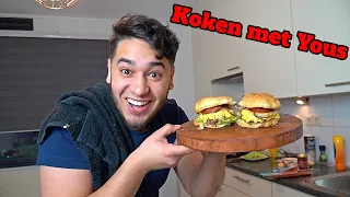 LEKKERSTE HAMBURGERS VOOR IN DE RAMADAN!! - Koken met Yous (Afl.3)