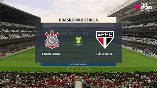 FIFA 23 | CORINTHIANS X SÃO PAULO | BRASILEIRÃO SÉRIE A