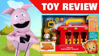 Daniel Tiger Deluxe Electronic Trolley - PJ Plays Toy Review & Imaginative Playtime!