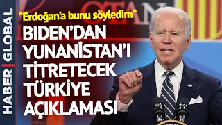 Basın Mensubunun Sorduğu Erdoğan Sorusuna Biden'dan Miçotakis'i Kıskandıracak Yanıt