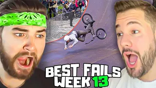 KingWoolz Reacts to FAILS OF THE WEEK!! w/ Mike | 2024 Part 13