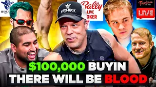 Super High Stakes $100,000 Buy-In Poker Cash Game w/ Eric Persson, Jungleman, Airball, Koon, Robl