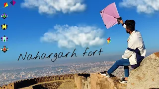 kite fighting at Nahargarh fort | First time in youtube history🔥😱