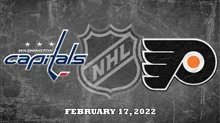 NHL Capitals vs Flyers | Feb.17, 2022