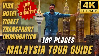 Malaysia Low Budget Tour Plan 2024 | Malaysia Tour Guide | How To Plan Malaysia Trip In A Cheap Way