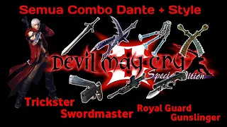 Semua Combo Dante Devil May Cry 3 Gameplay PS2