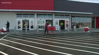 Welcome back: Target opens its doors at newly rebuilt store in Minneapolis after riots