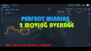 Pocket option otc strategy 2023 how to use 2 moving average prediction for begiiners