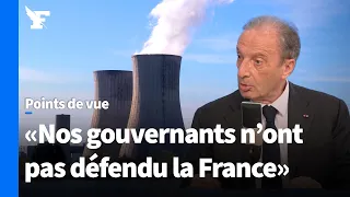 L'ancien PDG d'EDF décrypte la perte de souveraineté énergétique de la France
