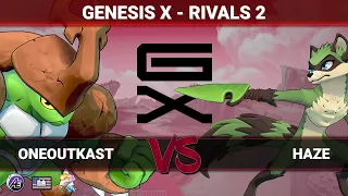 Genesis X Rivals 2 | Losers Top 32 - Oneoutkast Vs Haze