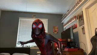 Marvel's Spider-Man Miles Morales Crimson Cowl suit unboxing by Zentaizone
