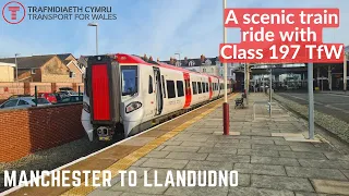 Transport for Wales Class 197 Review / A scenic ride across North Wales! 4K