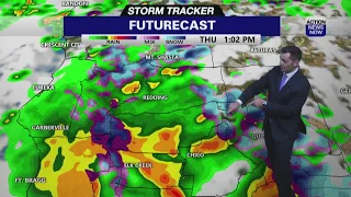 Storm Tracker Forecast: Heavy rain, snow, & thunderstorms ahead for your Thursday