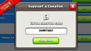 What is Creator Code in Clash of Clans | Creator Code in COC!