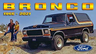 Форд БРОНКО – История Легендарного Внедорожника (1966 – 2021 Ford Bronco)