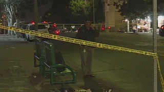 Man shot in face, killed at Westlake bus stop