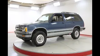 1993 CHEVROLET S10 BLAZER