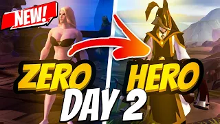 Zero To Hero & Premium In Just 3 Days! Day 2 In Albion Online